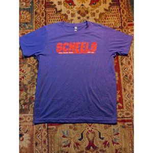 Youth Scheels Purple and Red T-Shirt. YXL 14-16